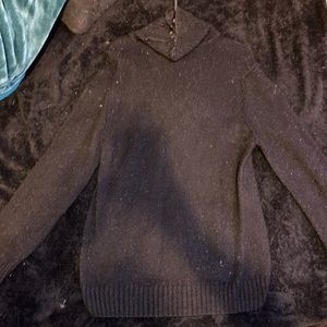 Zara Black Turtleneck Sweater